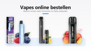 LOST MARY WAVI, ELFBAR ELFA Pro Kit und Kartusche Golden Peach