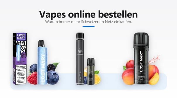 LOST MARY WAVI, ELFBAR ELFA Pro Kit und Kartusche Golden Peach